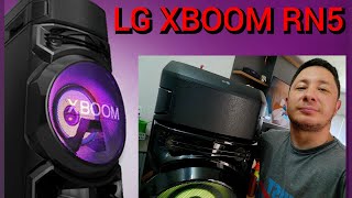 LG XBOOM RN5 MODERNA E COMPACTA rn5 xboom [upl. by Sudaorb]