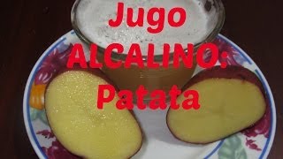 Jugo Alcalino contra el Reflujo Gástrico Migrañas y Acidez Estomacal Patata [upl. by Analed]