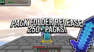 Texture Pack Folder Release 250 Packs PotPvPUHC  6k Subscriber Special [upl. by Artenal]