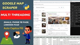 Google Maps Data Scraping With Emails by Python How To Extract Google Map Data With Emails [upl. by Flita]