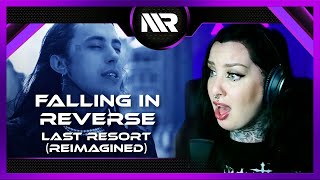 FALLING IN REVERSE  LAST RESORT REIMAGINED REACTION [upl. by Rem]