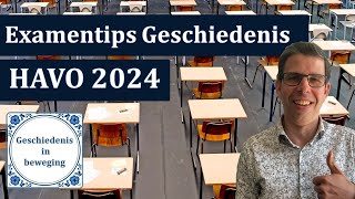 Hoe haal je een goed cijfer voor je HAVOexamen geschiedenis  EXAMENTIPS  2024 [upl. by Ravaj]