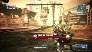 Borderlands 2 Hyperius the Invincible  Bee  Fibber Tutorial HD TVHM Dezember 2012 [upl. by Pfister]