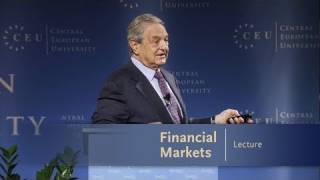 George Soros Lecture Series Financial Markets [upl. by Ahsatak319]