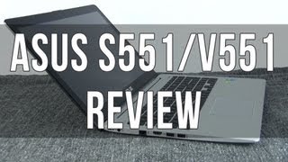 ASUS VivoBook S551  V551 review  Asus S551LB  V551LB [upl. by Uot]