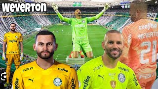 EDIT FACE WEVERTON PES 2021 [upl. by Fancie]