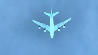 Flying Formation with a Boeing 747800 [upl. by Magnolia]