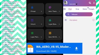 Download WhatsApp Aero Terbaru 2021 [upl. by Cope]