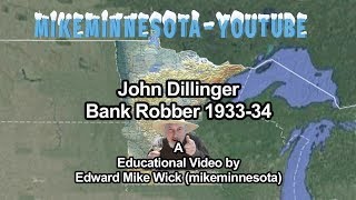 John Dillinger Documentary 193334 Bank Robber [upl. by Ellenehs940]