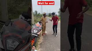 Police bla chalan karena ka nya tarika comedy funny automobile autodriver roadviolations [upl. by Philan605]