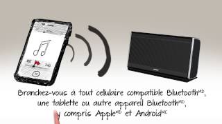 Hautparleur Bose SoundLink Mobile II avec Bluetooth  un monde exaltant [upl. by Copp332]