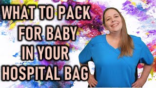 What To Pack In Your Hospital Bag For Baby  Hospital Bag Packing List  Hospital Bag Checklist [upl. by Nnairet]