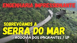 SOBREVOEI A RODOVIA DOS IMIGRANTES NA SERRA DO MAR EM SÃO PAULO mavic3pro [upl. by Meghan]