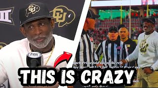 Deion Sanders is going VIRAL after ALTERCATION with Referee [upl. by Granthem853]