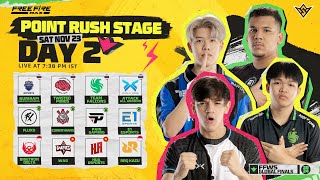 HI FFWS Global Finals 2024  Point Rush Stage Day 2 [upl. by Sharos9]