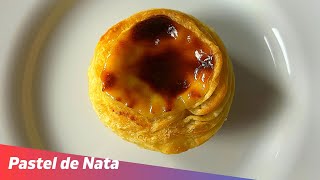 Pastel de Nata  Portuguese custard tart  Matins kitchen [upl. by Grew]