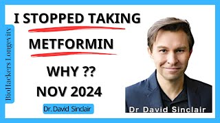 I STOPPED Taking Metformin Dr David Sinclair [upl. by Ybur]