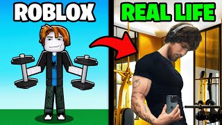 Roblox Strongman In Real Life [upl. by Leamse]