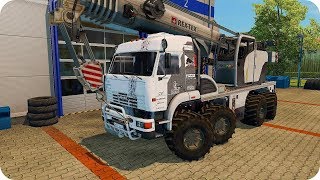 KAMAZ POLARNIK  ETS2130Euro Truck Simulator 2 [upl. by Cyler719]