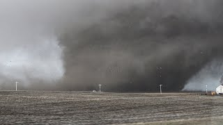 KEOTA IOWA WEDGE TORNADO  March 31 2023 [upl. by Eirojram252]