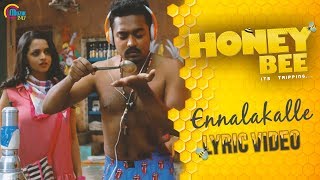 Honey Bee Malayalam Movie Ennalakalle Lyric Video Asif Ali Bhavana  Lal Job Kurian  Deepak Dev [upl. by Thorlay18]