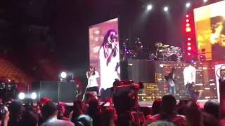 Chris Brown Lil Wayne and French Montana Live Loyal [upl. by Hildegard]