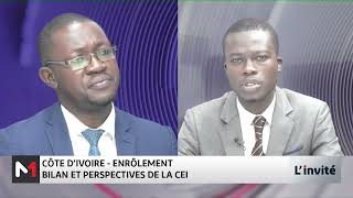 Côte d’Ivoire  Enrôlement  Bilan et perspectives de la CEI avec Abou Bakayoko [upl. by Aldin]