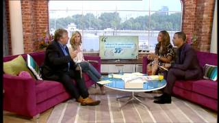 Marvin amp Rochelle Humes The Saturdays  This Morning 1  23rd August 2013 [upl. by Alikat]