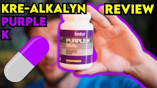 Fusion PURPLE K KreAlkalyn Creatine Review [upl. by Hoang]