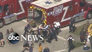 17 confirmed dead in Florida school shooting suspect in custody [upl. by Atsylak]