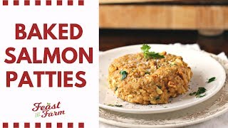 Baked Salmon Patties [upl. by Ynoep]