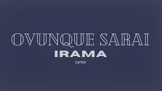 Irama  Ovunque sarai lyricstesto [upl. by Knowland738]