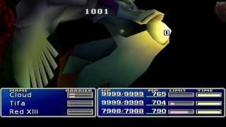 FINAL FANTASY VII Clip 49 Bizarro Sephiroth [upl. by Lubet]