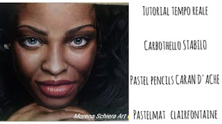 step 3 video tutorial ritratto matite pastellocarbothello [upl. by Zuleika]