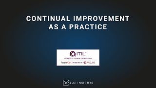 ITIL® 4 Foundation Exam Preparation Training  Continual Improvement as a Practice eLearning [upl. by Ssej250]