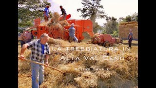 La trebbiatura tradizionale in Val Ceno [upl. by Adroj130]