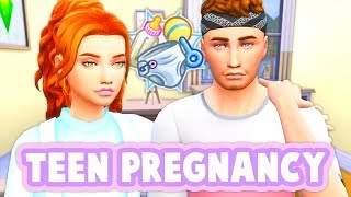 HOW TO GET TEEN PREGNANCY TO WORK WITH MC COMMAND CENTER🍼👶  THE SIMS 4 [upl. by Kerianne]