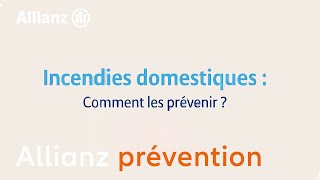 Incendies domestiques  comment les prévenir [upl. by Klara]