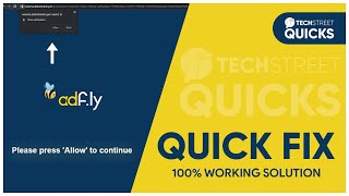 How to Bypass Adfly quotPress Allow to Continuequot in 2021 [upl. by Yalhsa]