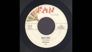 The DelRays  Wild Ride  Rockabilly Instrumental 45 [upl. by Washburn]