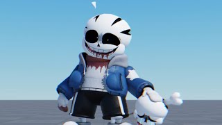 Insanity Sans Remodel  Undertale Last Corridor sneak peek [upl. by Lienet174]