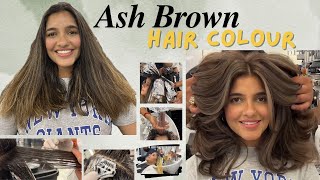 Ash brown Haircolour education haircolour hairtransformation youtube [upl. by Yrek651]