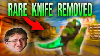 GLITCHED CS2 KNIFE REMOVED Rare CSGO Knife [upl. by Larret147]