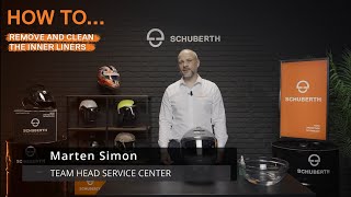 SCHUBERTH TV  How to remove and clean the inner liners [upl. by Gerianna760]