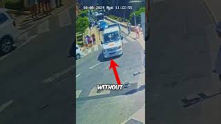 Reckless Bus Driver Gets Instant Karma 😨 [upl. by Trahurn]