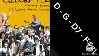 Mark Knopfler’s Guitar Heroes – Going Home Theme From Local Hero CHORDS [upl. by Anaitsirhc]