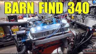 Barn Find MOPAR 340 on the DYNO  Racing Family Memories [upl. by Dannie]