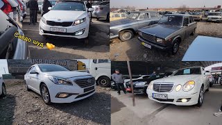 мошинбозори Хуҷанд нархи Hyundai Sanata Mercedes E350 Toyota Avalon Hyundai avantr Kia shortage Opel [upl. by Kenweigh]