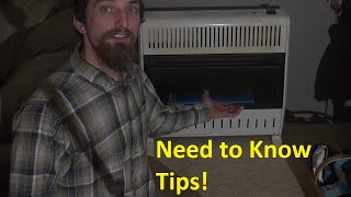 Ventless Gas Heaters 7 Tips You Need to Know [upl. by Darryl]