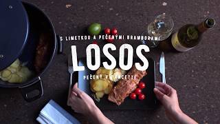 Remoska  recept losos s limetkou [upl. by Nnav977]